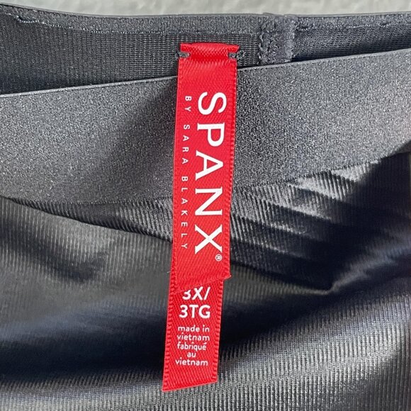 Spanx Thinstincts 2.0 High Waisted Brief Womens 3XL Black Shapewear Smoothing - Picture 6 of 7